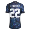 L. MARTÍNEZ #22 Argentina Soccer Away Jersey 2026 Black - bestfootballkits