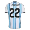 L.MARTÍNEZ #22 Argentina Home Soccer Jersey World Cup 2026 Blue&White - bestfootballkits