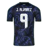 J. ÁLVAREZ #9 Argentina Away Soccer Jersey World Cup 2026 Black - bestfootballkits