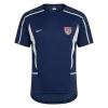 Men Retro Fan Version USA Away Soccer Jersey World Cup 2002 Navy - bestfootballkits