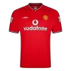 Men Retro Fan Version Manchester United Home Soccer Jersey 2000/02 Red - bestfootballkits