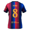 PEDRI #8 Men Fan 26/27 Barcelona Home Soccer Jersey Short Sleeve Blue&Garnet - UCL - bestfootballkits
