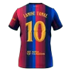 LAMINE YAMAL#10 Men Fan 26/27 Barcelona Home Soccer Jersey Short Sleeve Blue&Garnet - UCL - bestfootballkits