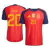 PEDRI #20 Spain Soccer Home Jersey 2026 Red - bestfootballkits