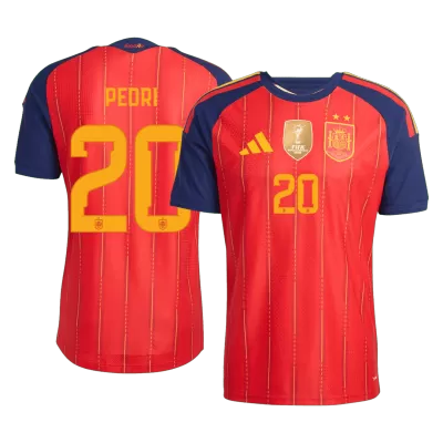 PEDRI #20 Spain Soccer Home Jersey 2026 Red - bestfootballkits