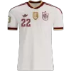 CUBARSÍ #22 Spain Champion Edition Away Soccer Jersey World Cup 2026 White - bestfootballkits