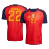CUBARSÍ #22 Spain Champion Edition Home Soccer Jersey World Cup 2026 Red - bestfootballkits