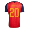 PEDRI #20 Spain Champion Edition Home Soccer Jersey World Cup 2026 Red - bestfootballkits