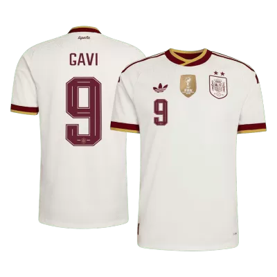 GAVI #9 Spain Soccer Away Jersey 2026 White - bestfootballkits