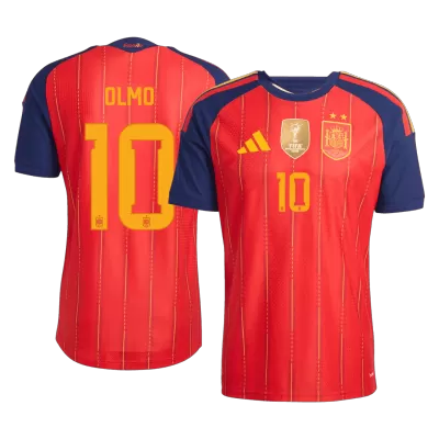 OLMO #10 Spain Soccer Home Jersey 2026 Red - bestfootballkits