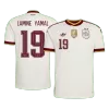 LAMINE YAMAL #19 Spain Soccer Away Jersey 2026 White - bestfootballkits