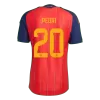 PEDRI #20 Spain Soccer Home Jersey 2026 Red - bestfootballkits