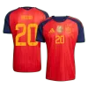 PEDRI #20 Spain Champion Edition Home Soccer Jersey World Cup 2026 Red - bestfootballkits