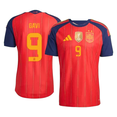 GAVI #9 Spain Soccer Home Jersey 2026 Red - bestfootballkits