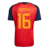 RODRIGO #16 Spain Soccer Home Jersey 2026 Red - bestfootballkits