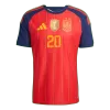 PEDRI #20 Spain Soccer Home Jersey 2026 Red - bestfootballkits