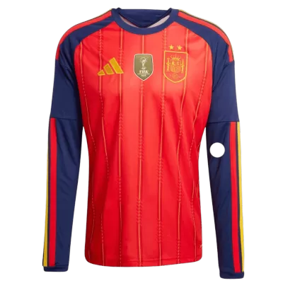 Spain Long Sleeve Shirt Home 2026 - bestfootballkits