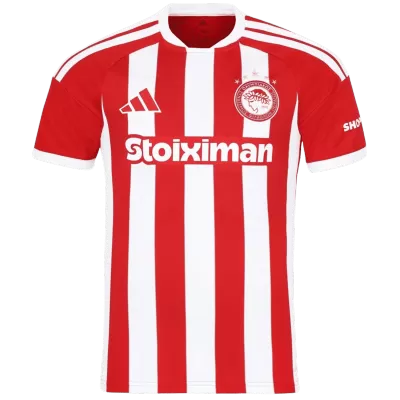 Olympiacos Home Soccer Jersey 2026/27 Red&White - bestfootballkits