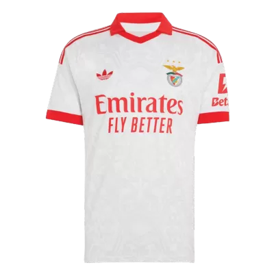 Benfica Soccer Away Jersey 2026/27 White - bestfootballkits