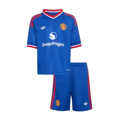 Manchester United Away Kids Jerseys Kit 2026/27 - bestfootballkits