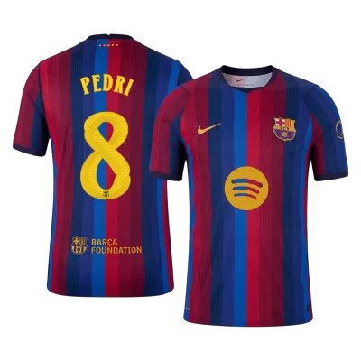 PEDRI #8 Barcelona Soccer Home Jersey 2026/27 Red&Blue - bestfootballkits