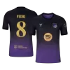 PEDRI #8 Barcelona Soccer Away Jersey 2026/27 Black/Purple - bestfootballkits