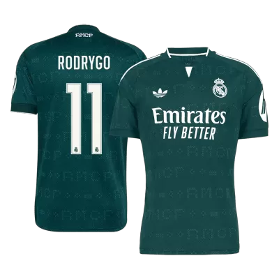 RODRYGO #11 Real Madrid Away Soccer Jersey 2026/27 Green - bestfootballkits