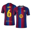 GAVI #6 Barcelona Soccer Home Jersey 2026/27 Red&Blue - bestfootballkits