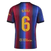 GAVI #6 Men Fan 26/27 Barcelona Home Soccer Jersey Short Sleeve Blue&Garnet - bestfootballkits