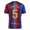 CUBARSÍ #5 Men Fan 26/27 Barcelona Home Soccer Jersey Short Sleeve Blue&Garnet - bestfootballkits