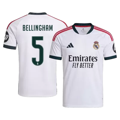 BELLINGHAM #5 Real Madrid Home Soccer Jersey Shirt 2026/27 - bestfootballkits