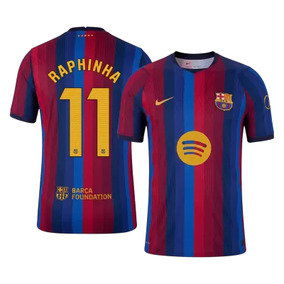 RAPHINHA #11 Barcelona Soccer Home Jersey 2026/27 Red&Blue - bestfootballkits