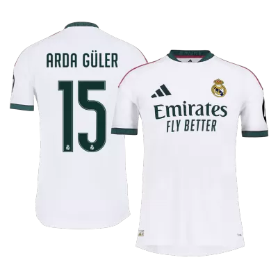 ARDA GÜLER #15 Real Madrid Soccer Home Jersey 2026/27 White - bestfootballkits