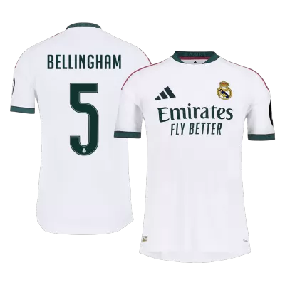 BELLINGHAM #5 Real Madrid Soccer Home Jersey 2026/27 White - bestfootballkits
