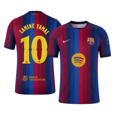 LAMINE YAMAL #10 Barcelona Soccer Home Jersey 2026/27 Red&Blue - bestfootballkits