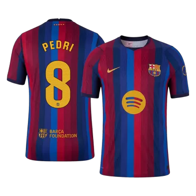 PEDRI #8 Barcelona Soccer Home Jersey 2026/27 Red&Blue - bestfootballkits