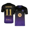RAPHINHA #11 Barcelona x Kobe Bryant Away Soccer Jersey 2026/27 Black/Purple- UCL - bestfootballkits