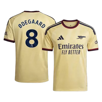 ØDEGAARD #8 Arsenal Soccer Third Away Jersey 2026/27 Yellow - bestfootballkits