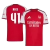 RICE #41 Arsenal Soccer Home Jersey 2026/27 Red - bestfootballkits