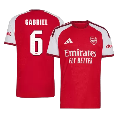 GABRIEL #6 Arsenal Soccer Home Jersey 2026/27 Red - bestfootballkits