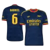 GABRIEL #6 Arsenal Away Soccer Jersey 2026/27 Royal Blue - UCL - bestfootballkits