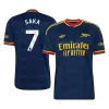 SAKA #7 Arsenal Away Soccer Jersey 2026/27 Royal Blue - bestfootballkits