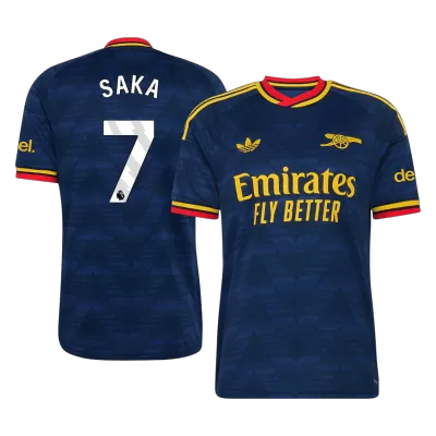 SAKA #7 Arsenal Away Soccer Jersey 2026/27 Royal Blue - bestfootballkits