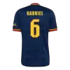 GABRIEL #6 Arsenal Away Soccer Jersey 2026/27 Royal Blue - UCL - bestfootballkits