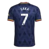 SAKA #7 Arsenal Soccer Away Jersey 2026/27 Navy - bestfootballkits