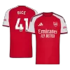 RICE #41 Arsenal Soccer Home Jersey 2026/27 Red - bestfootballkits