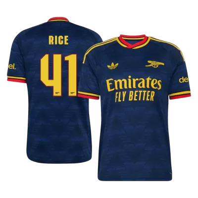 RICE #41 Arsenal Away Soccer Jersey 2026/27 Royal Blue - UCL - bestfootballkits