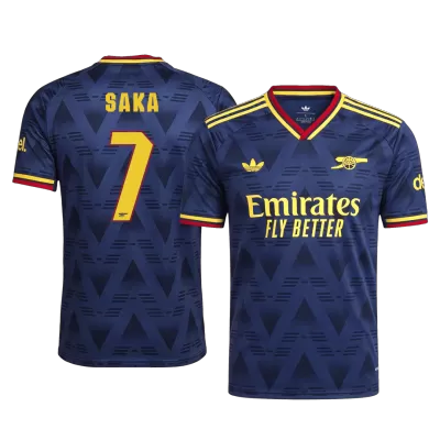 SAKA #7 Arsenal Soccer Away Jersey 2026/27 Navy - bestfootballkits