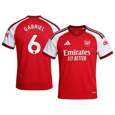 GABRIEL #6 Arsenal Soccer Home Jersey 2026/27 Red - bestfootballkits