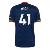 RICE #41 Arsenal Away Soccer Jersey 2026/27 Royal Blue - bestfootballkits